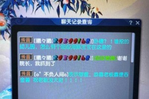 梦幻西游聊天记录查询模板