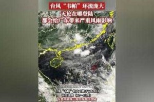 台风韦帕二次登陆广东纪实，台风韦帕二次登陆广东实录