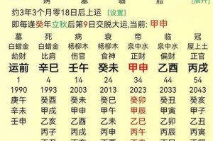 八字详解：生辰八字排盘解析与命运预测指南