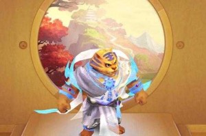 梦幻西游老虎带飘带挂件