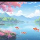 梦幻西游西湖处醋鱼 游西湖，西湖边 游戏