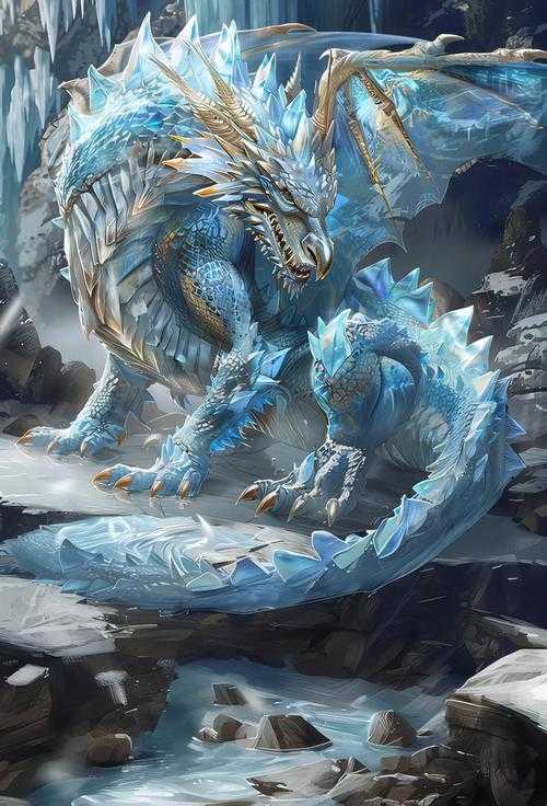 《五爪金龙进化玄霜巨龙:从神兽到至尊的蜕变之路》