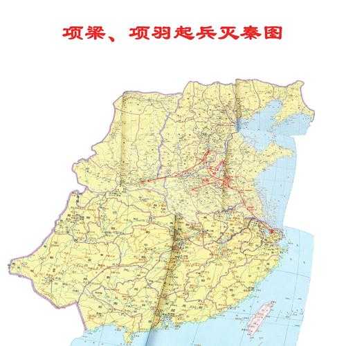 楚汉争霸时期历史地图全览:刘邦项羽争霸路线与疆域划分