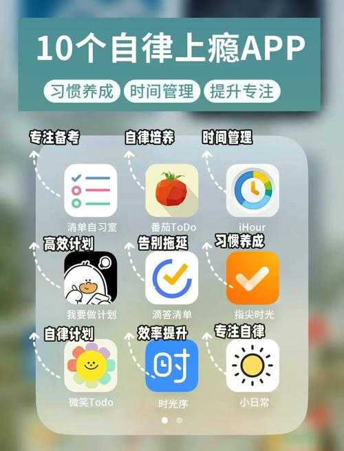 学生自律打卡软件app推荐-高效学习习惯养成必备工具