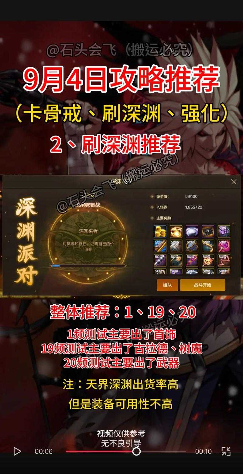 DNF深渊智慧的引导速刷攻略:高效爆装技巧与路线推荐