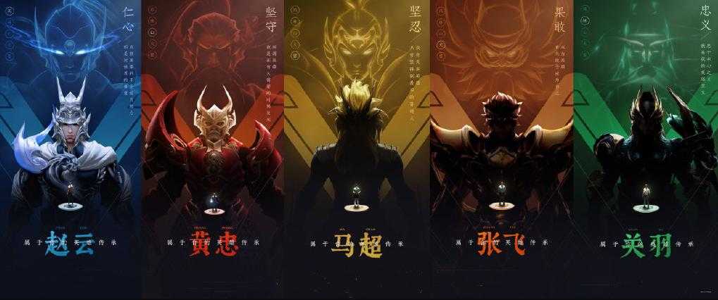 五虎将皮肤哪个是传说?五虎将传说皮肤全解析