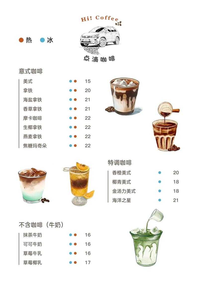 万达影院咖啡价格一览表2025 - 最新饮品菜单及优惠详情