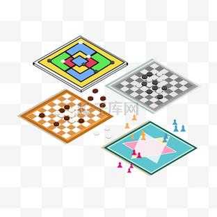 五子棋卡通图片大全 趣味五子棋游戏卡通素材下载
