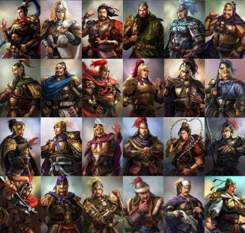 三国十大名将排名：吕布赵云关羽谁是最强武将？