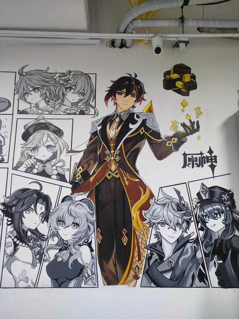 原神壁画颜色搭配解析：游戏内壁画色彩风格与设计技巧