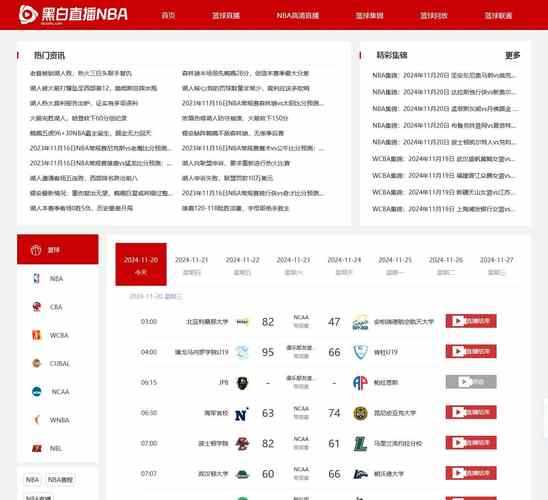 NBA最新赛事在线免费观看回放_高清无插件直播视频回放