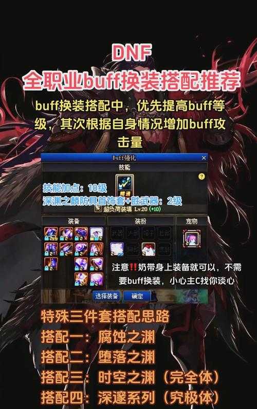 女鬼剑契魔者buff怎么搭配？伤害提升