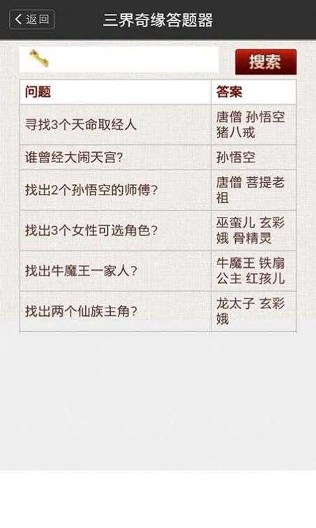 梦幻西游美食后续任务答题器