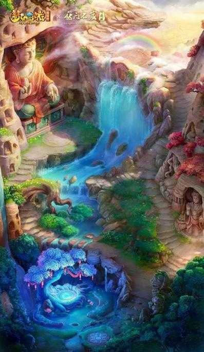 梦幻西游背景底图 西游,场景,说不清道不明