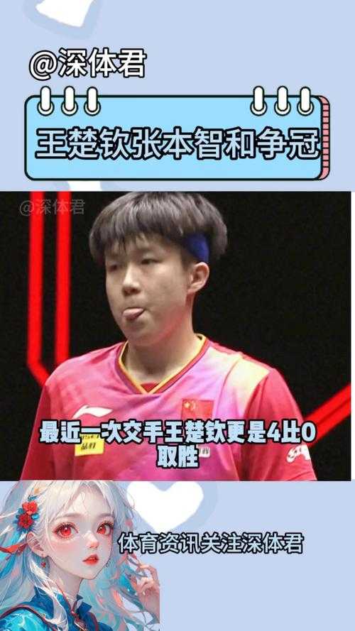 王楚钦张本智和经典对决,赛场上的幽默瞬间与体育精神的碰撞