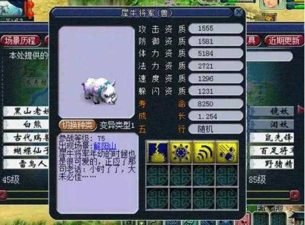 梦幻西游转服召唤兽饰品 饰品 召唤兽,饰品