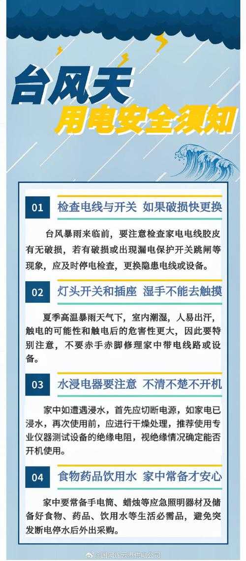 台风天居家用电安全指南，这些细节你检查了吗？